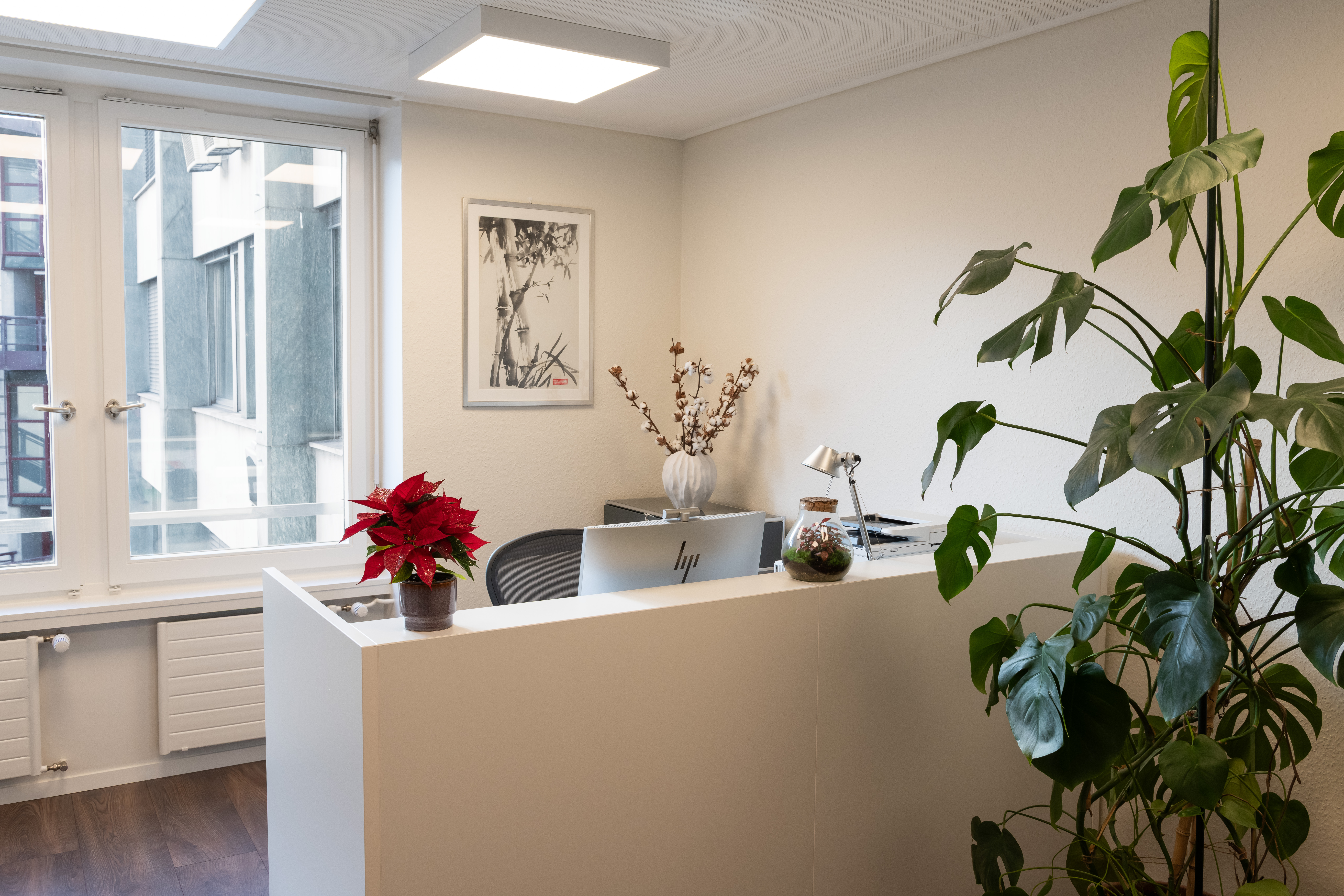 Accueil des patients au cabinet